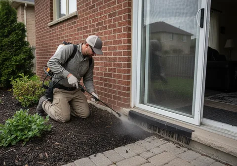 Spider & Earwig Perimeter Treatment in Kitchener